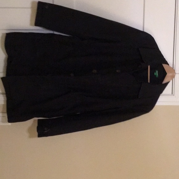 United Colors of Benetton BlackUtility Trench Coat - Picture 4 of 10